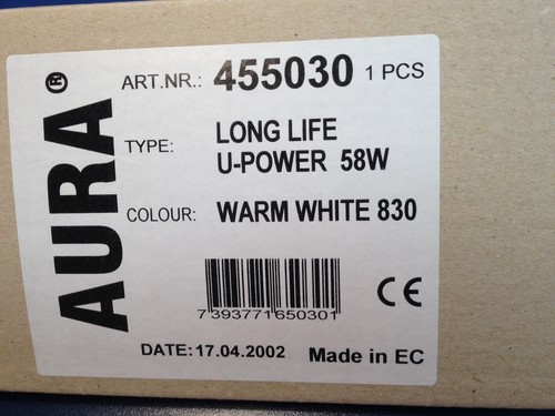 Aura leuchtstofflampe tl d - u-, tl-d