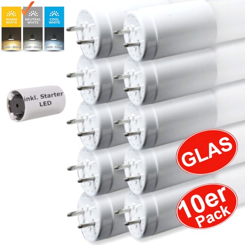10x led leuchtstoffröhre - led,